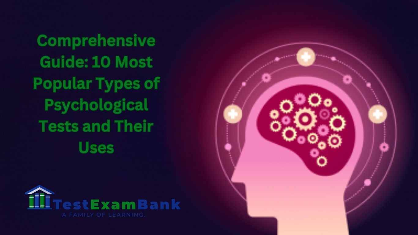 Types of Psychological Tests